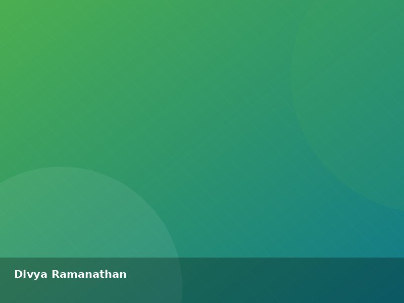 Divya Ramanathan, Recruitment & Workforce Lead at SMARTen Solutions